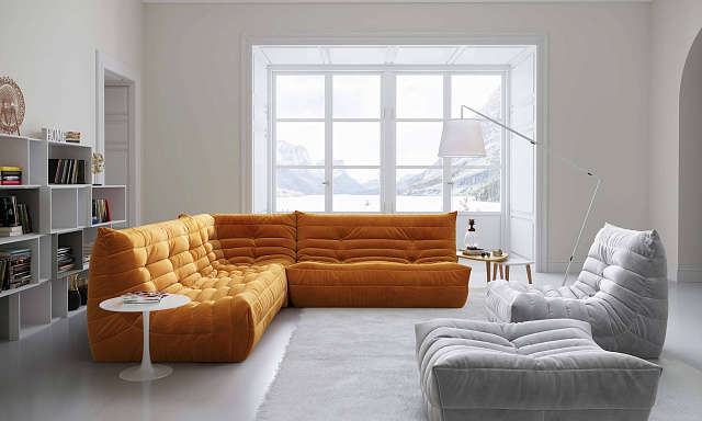 Легкие и практичные диваны ДеФранс, легкий каркас из пенополиуретана